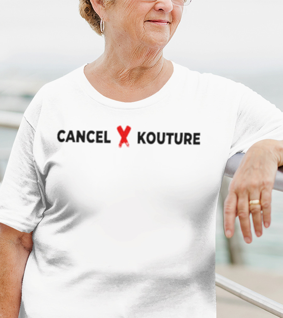 CANCEL KOUTURE With Red X T-Shirt