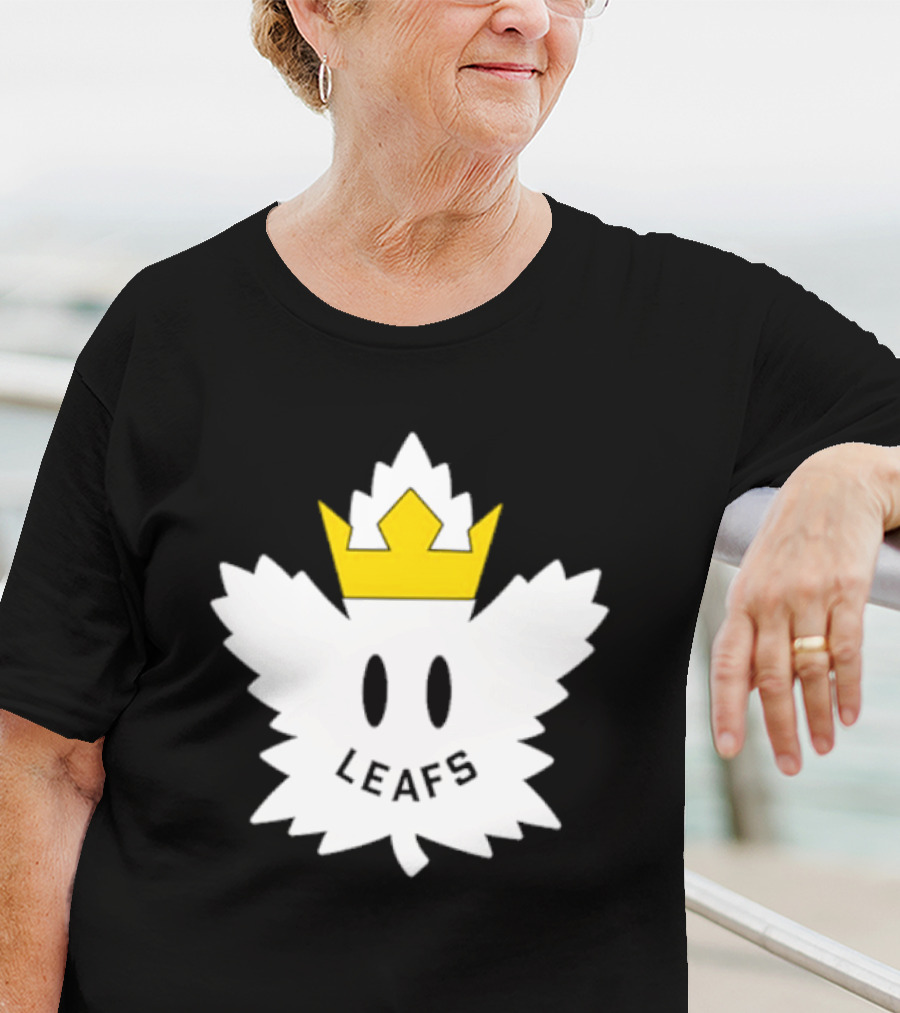 Crown Leafs Ghost Emblem T-Shirt