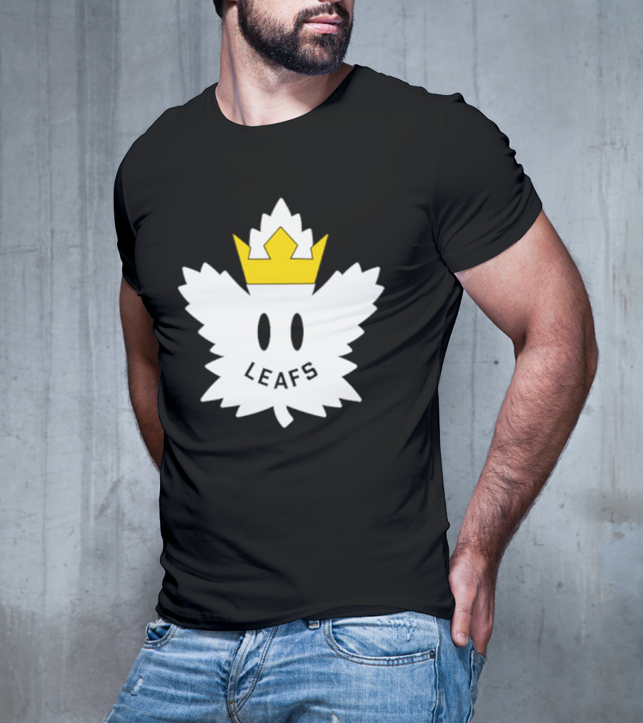 Crown Leafs Ghost Emblem T-Shirt