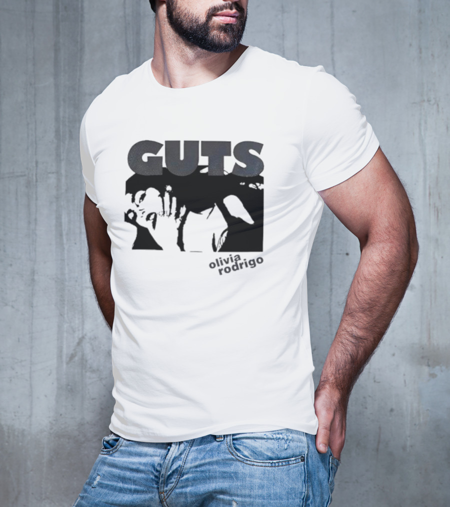 Guts Olivia Rodrigo Glittering T-Shirt