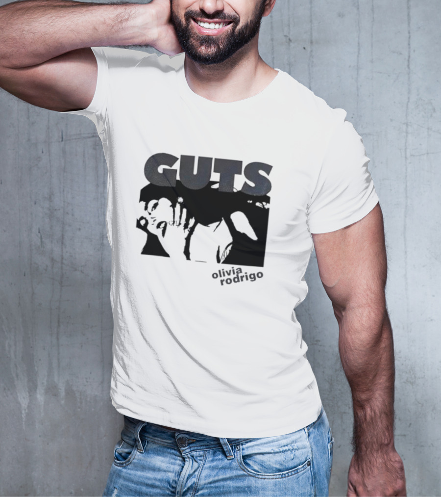 Guts Olivia Rodrigo Glittering T-Shirt