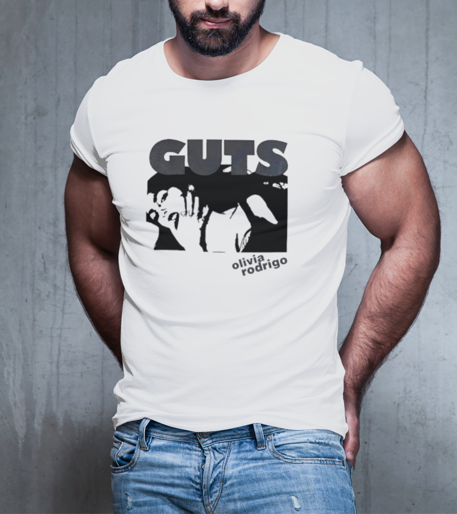 Guts Olivia Rodrigo Glittering T-Shirt