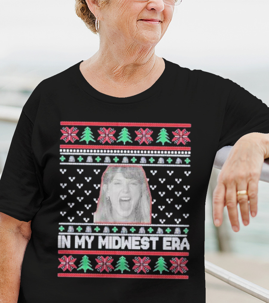 In My Midwest Era Ugly Sweater Holiday T-Shirt