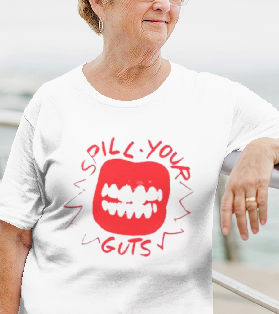 Spill Your Guts Red Mouth T-Shirt
