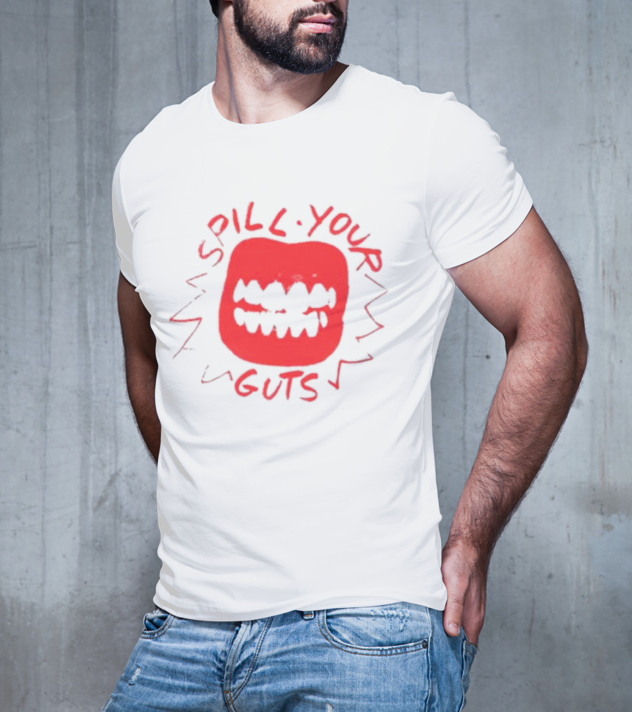 Spill Your Guts Red Mouth T-Shirt