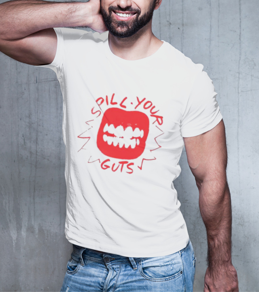 Spill Your Guts Red Mouth T-Shirt