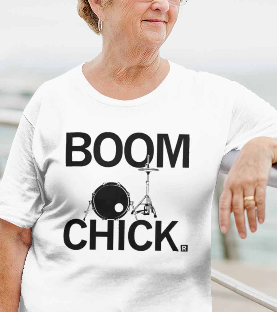 Boom Chick Drums Band Music T-Shirt