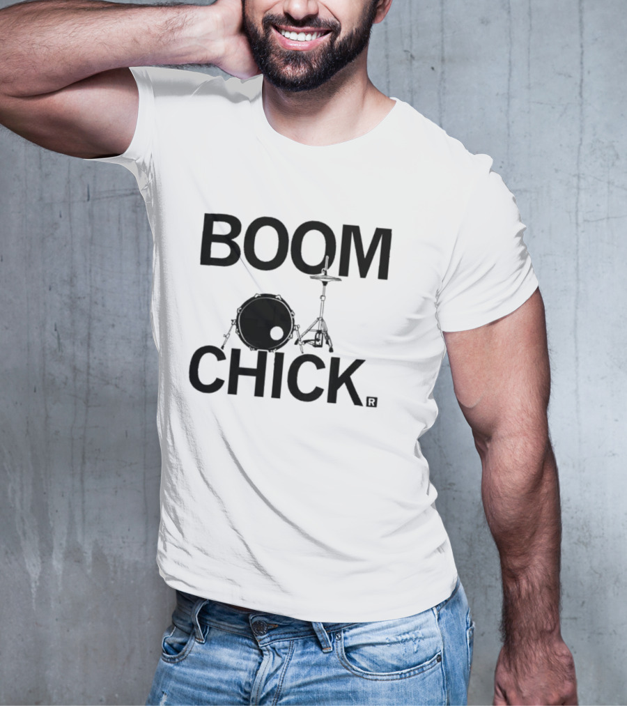 Boom Chick Drums Band Music T-Shirt