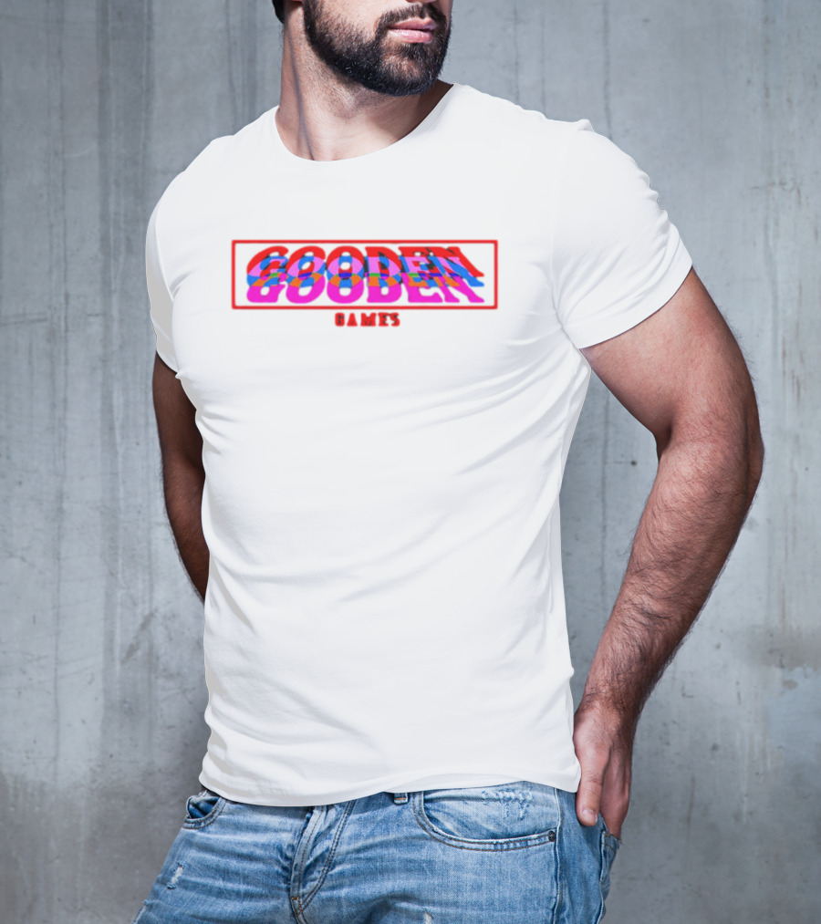 Drew Gooden Merch Gooden Games Glitch Text T-Shirt