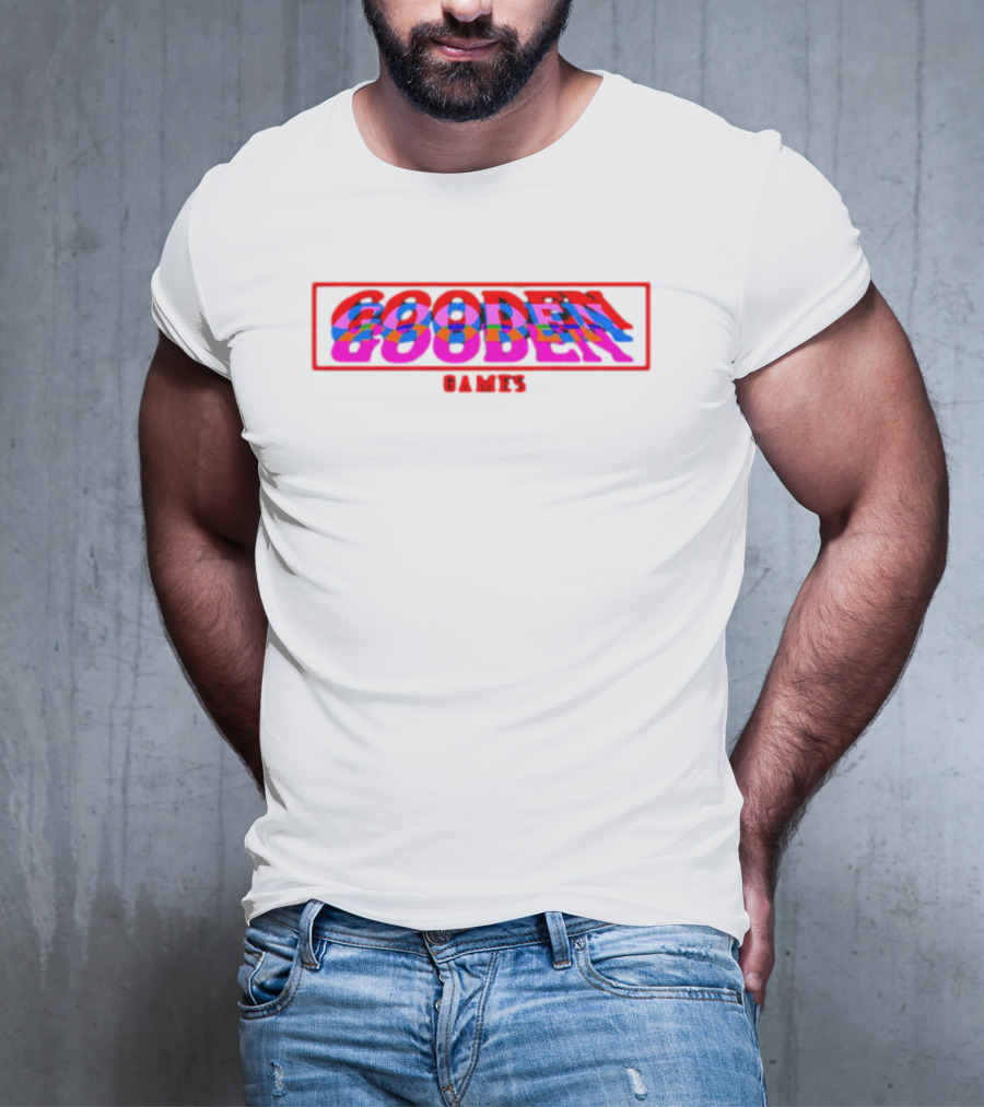 Drew Gooden Merch Gooden Games Glitch Text T-Shirt