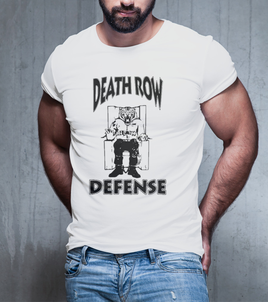 Missouri Tigers Death Row Defense Football Tiger Electric Chair T-Shirt