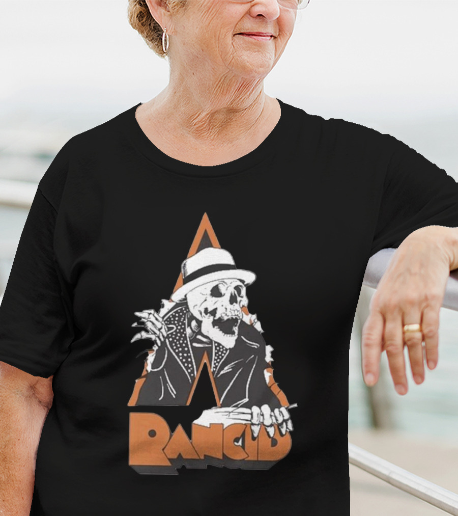 Rancid Skull Retro Style Ultra Breakout T-Shirt