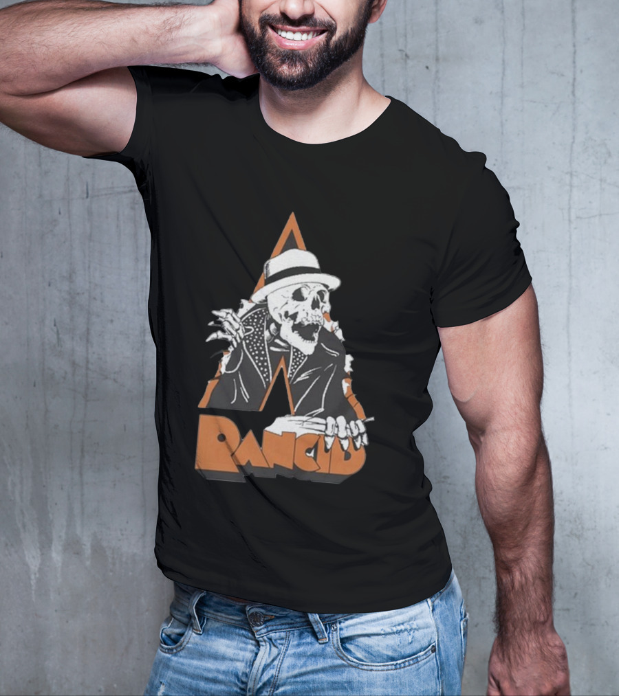 Rancid Skull Retro Style Ultra Breakout T-Shirt