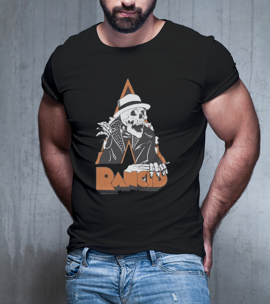 Rancid Skull Retro Style Ultra Breakout T-Shirt