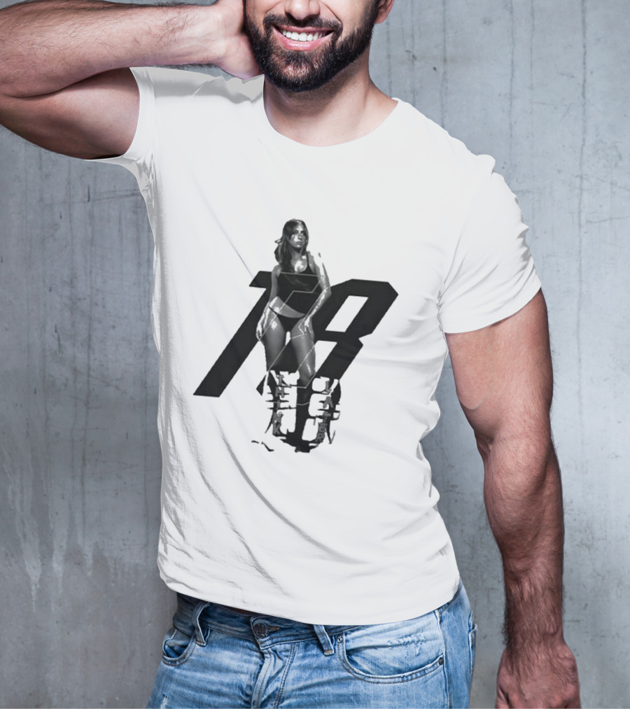 T8 Think Later Monochrome T-Shirt