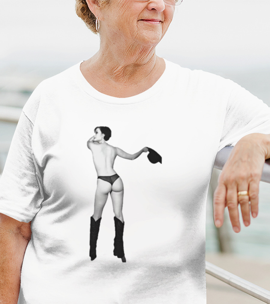 Harli Cowboy Boots Photographic T-Shirt