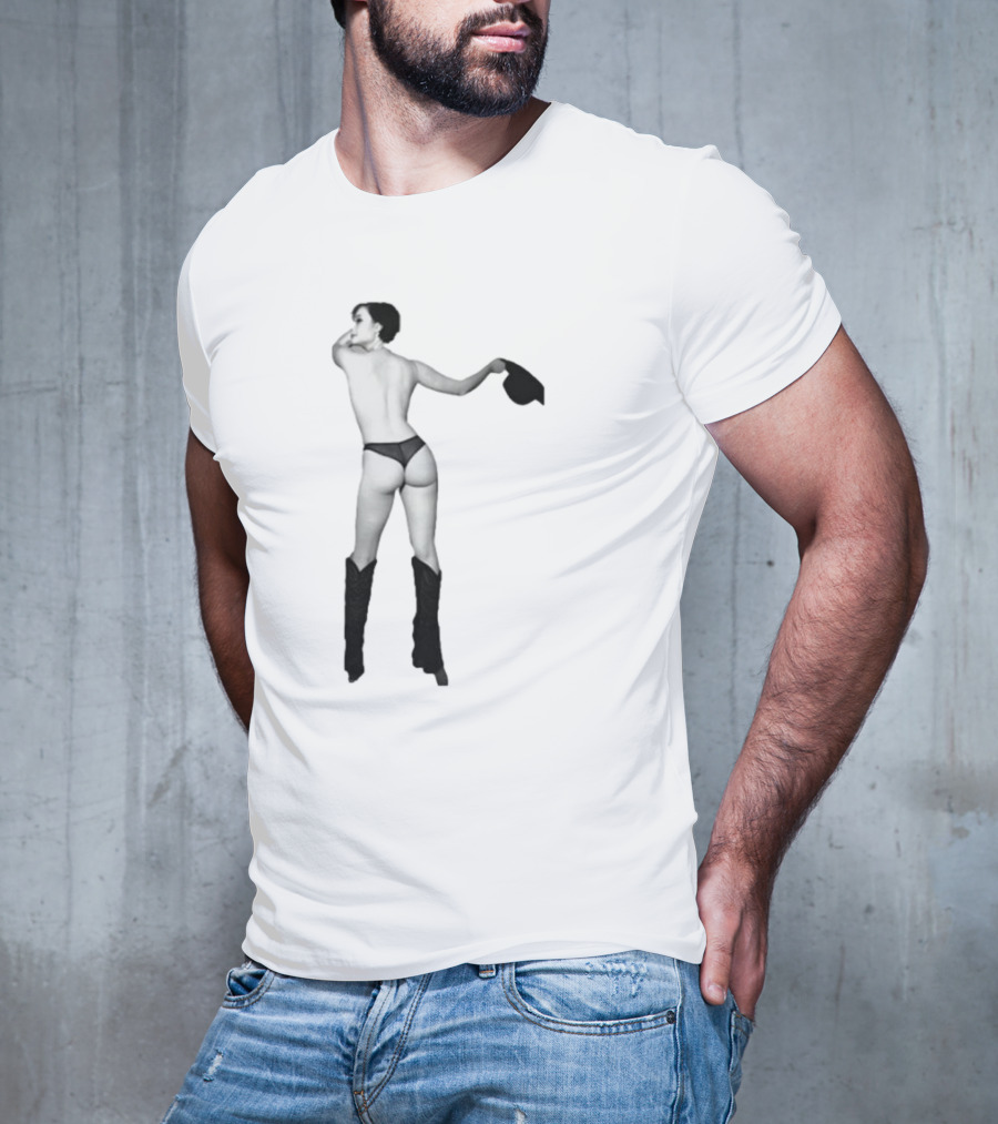 Harli Cowboy Boots Photographic T-Shirt