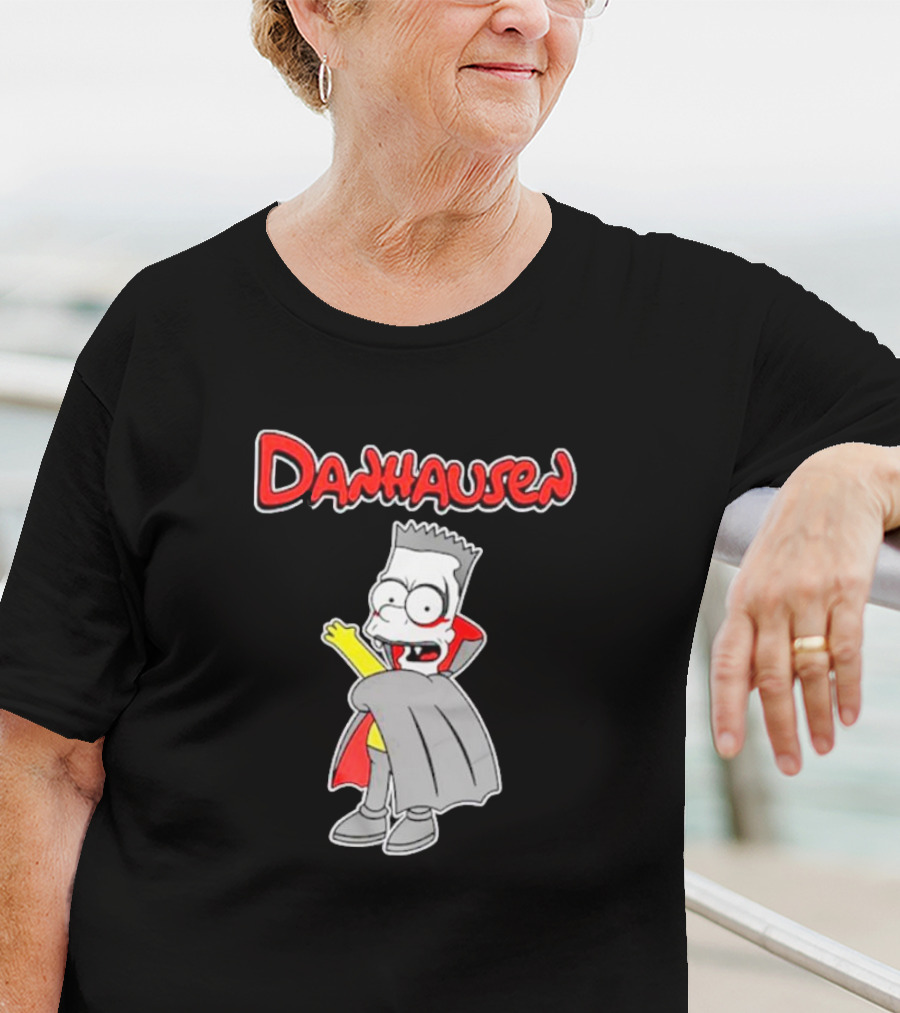 Danhausen Bootleghausen Cartoon Homage Character Mashup T-Shirt