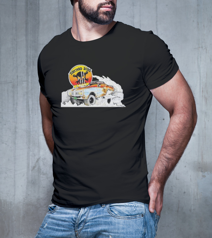 Junkyard Digs Explosive 1968 Lemans Adventure T-Shirt