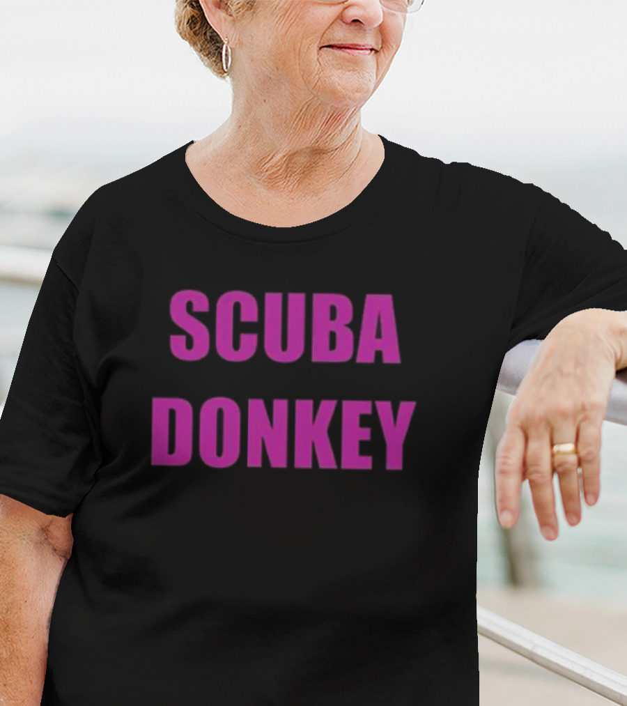 Scuba Donkey Adam Mcintyre T-Shirt