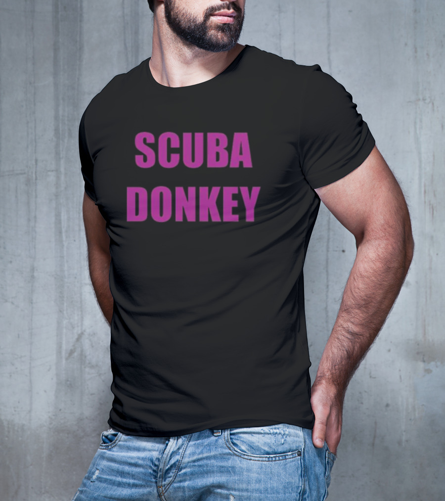 Scuba Donkey Adam Mcintyre T-Shirt