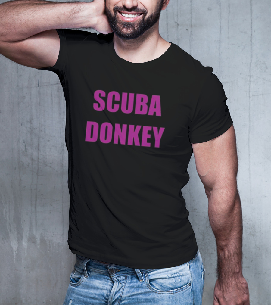Scuba Donkey Adam Mcintyre T-Shirt