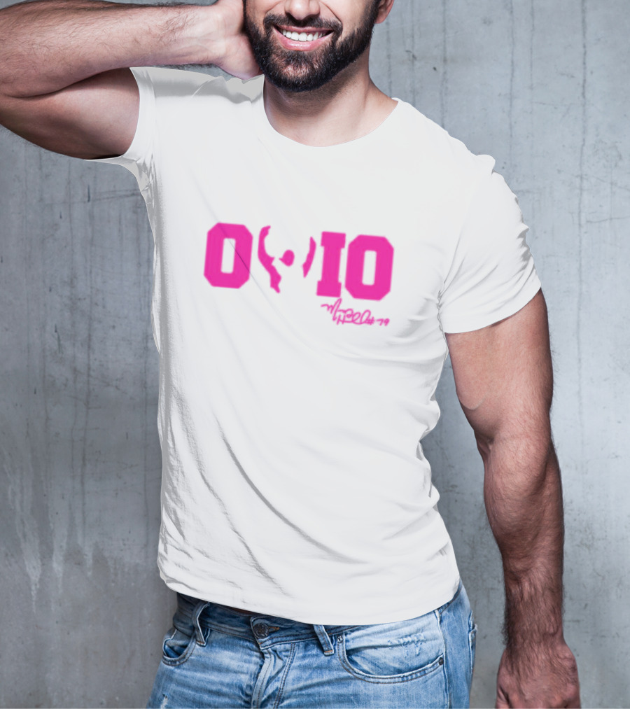 Ohio State Marcus Hall Signature O-H-I-O T-Shirt