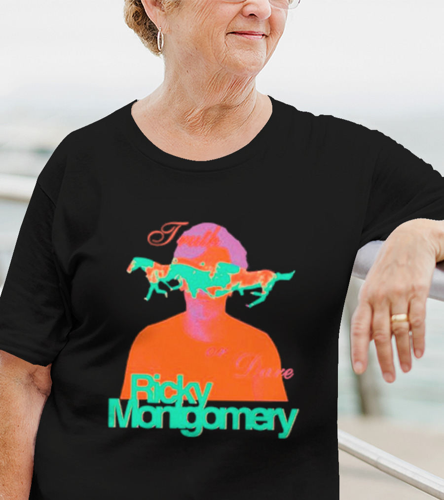 Ricky Montgomery Truth Or Dare Vibrant Horse Overlay T-Shirt