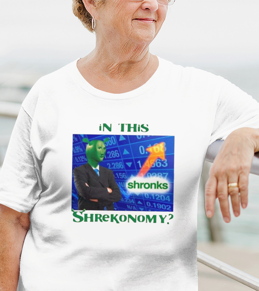 In This Shrekonomy Shronks Stock Market T-Shirt
