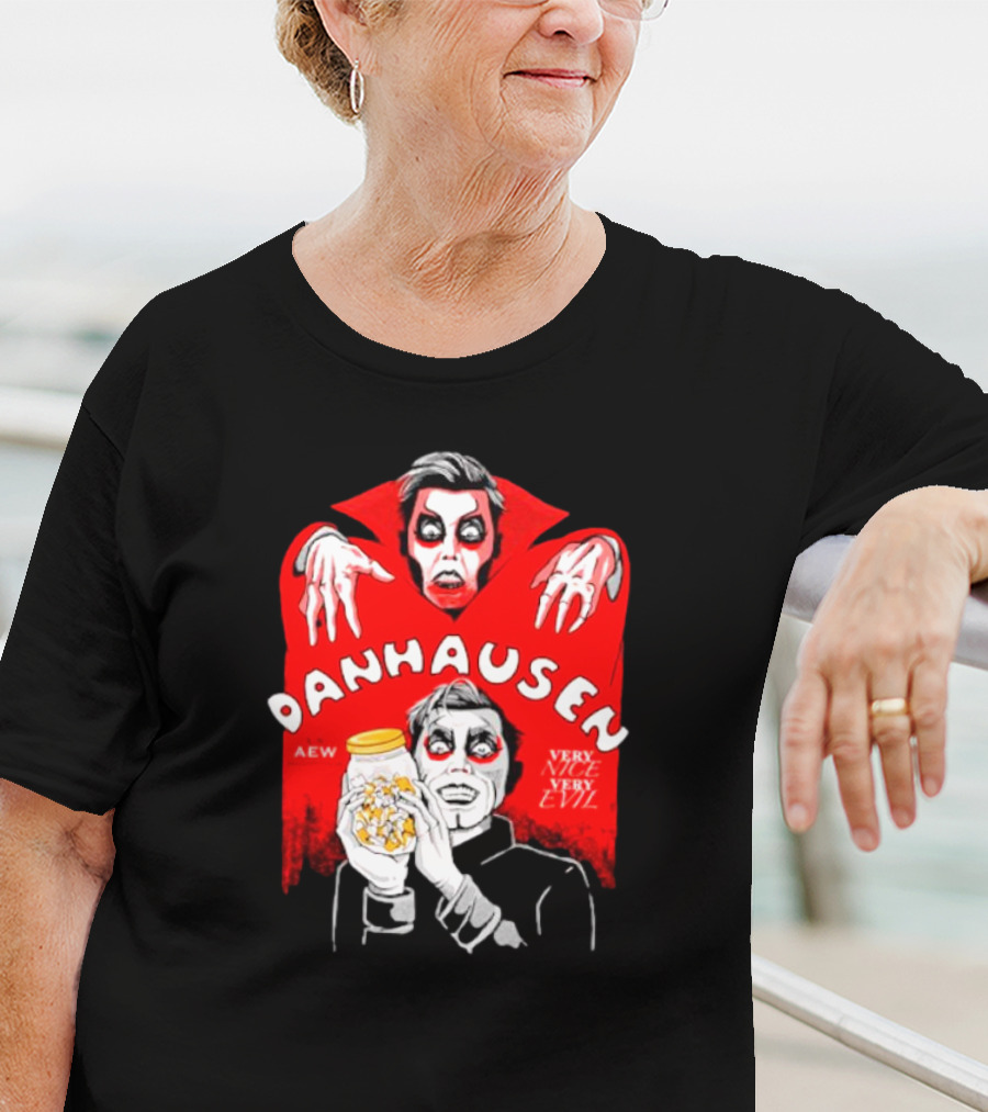 AEW Danhausen Very Nice Very Evil Faust T-Shirt