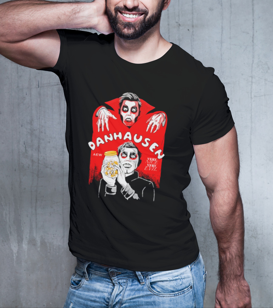 AEW Danhausen Very Nice Very Evil Faust T-Shirt