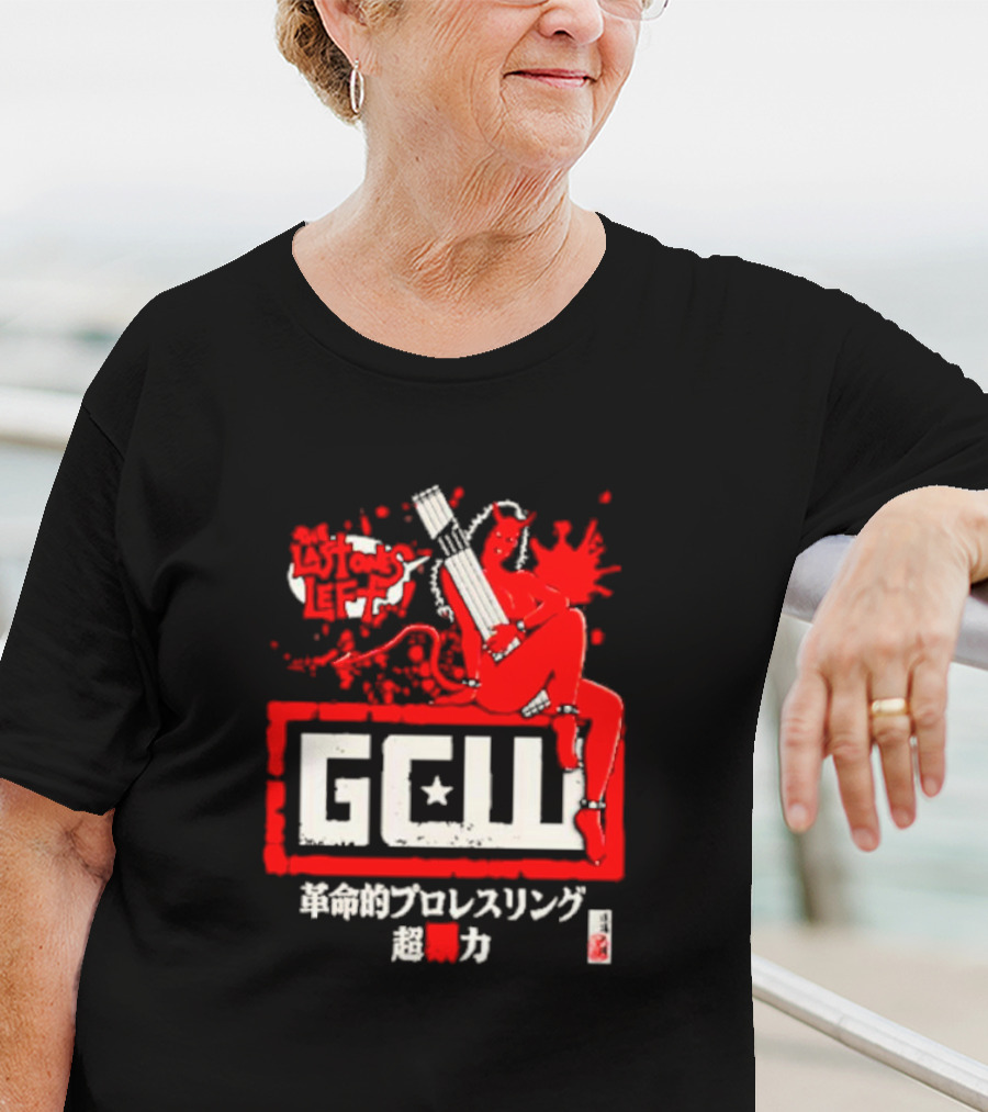 GCW The Last Ones Left Revolutionary Wrestling超力 T-Shirt