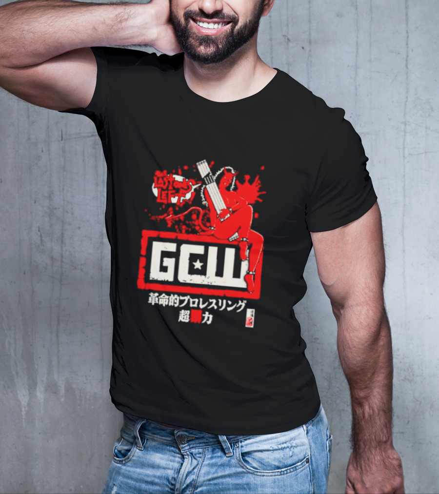 GCW The Last Ones Left Revolutionary Wrestling超力 T-Shirt