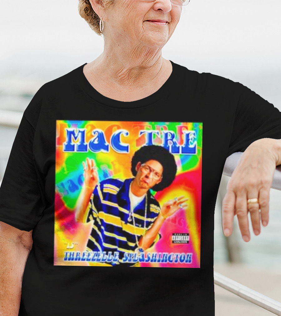 Mac Tre Is Threezelle Splashington Vibrant Hip-Hop T-Shirt
