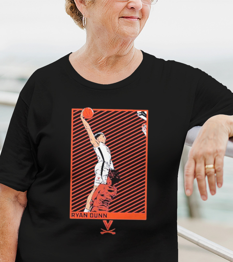 Ryan Dunn UVA Basketball Dunk T-Shirt