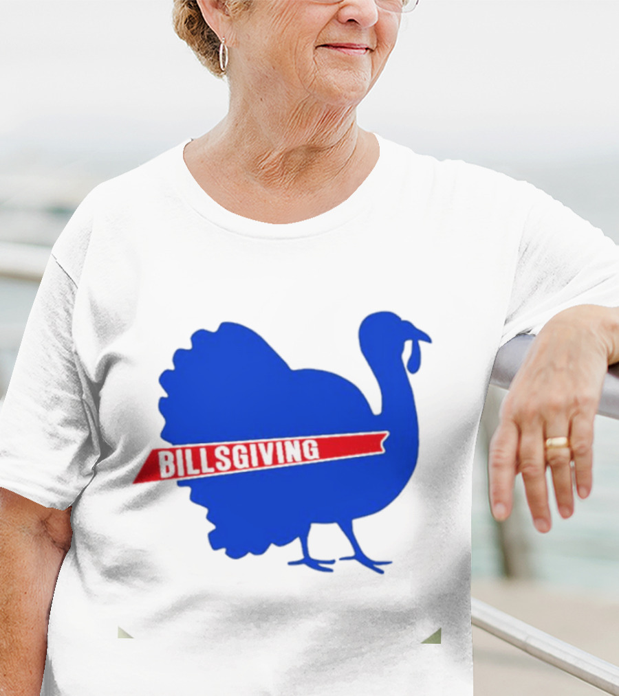 Buffalo Bills Thanksgiving Turkey Billsgiving T-Shirt