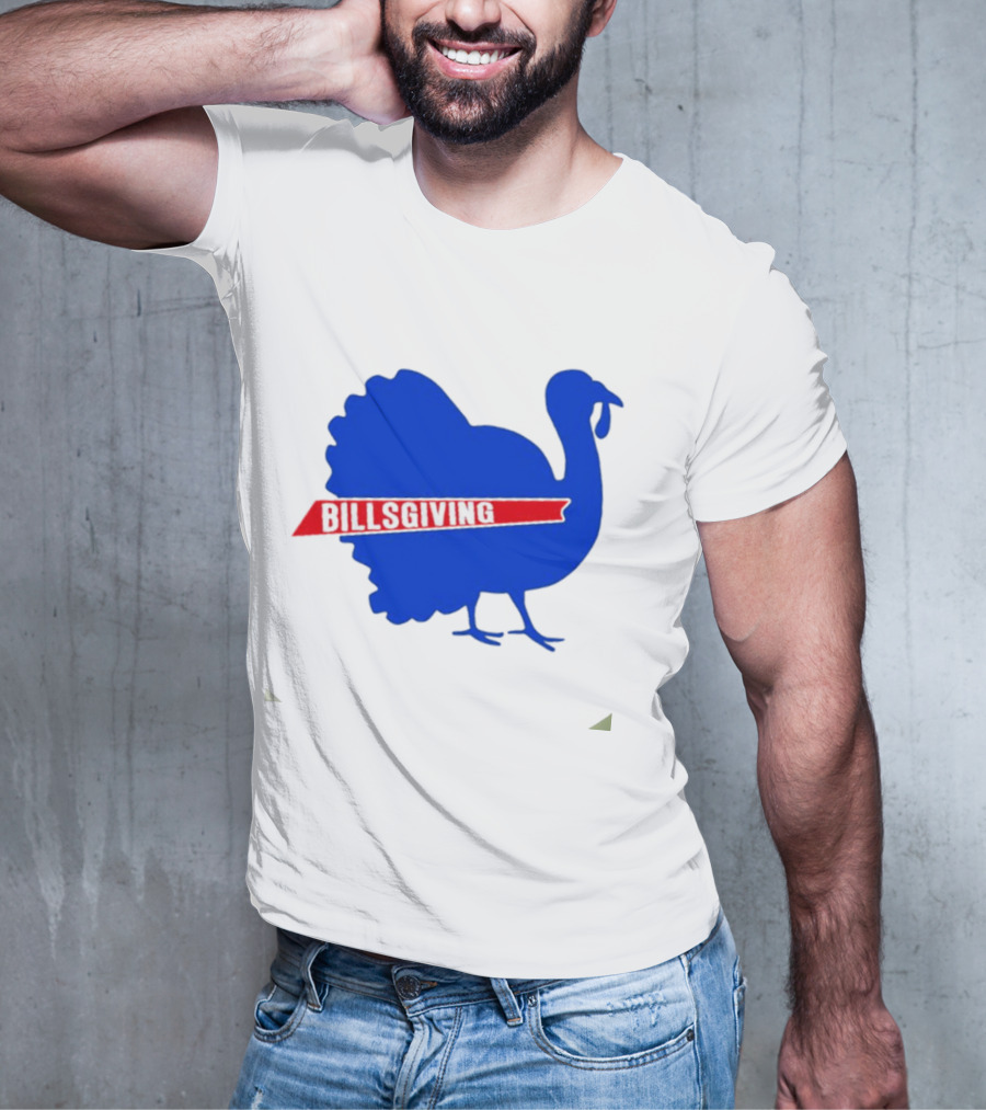 Buffalo Bills Thanksgiving Turkey Billsgiving T-Shirt