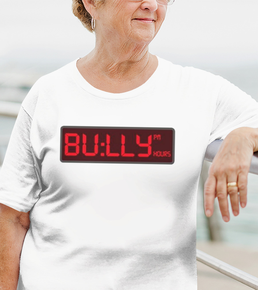 Bully PM Hours Digital Clock T-Shirt
