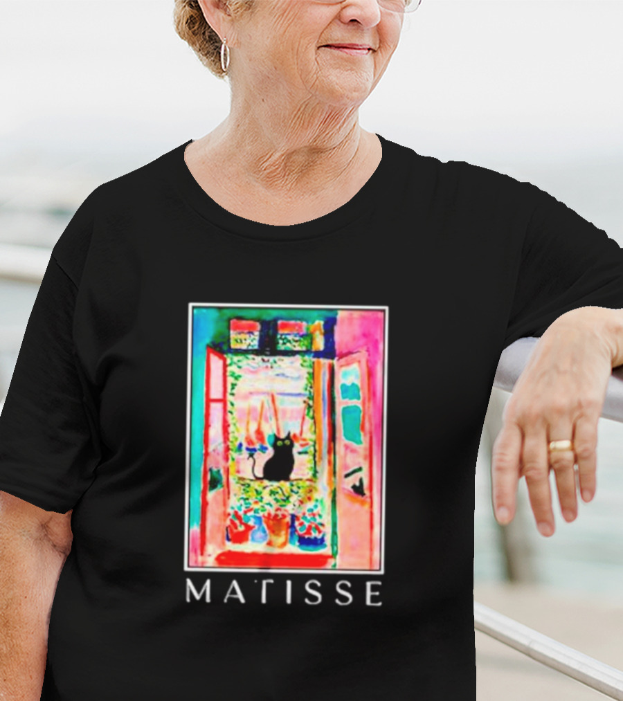 Matisse Open Window With Cat T-Shirt