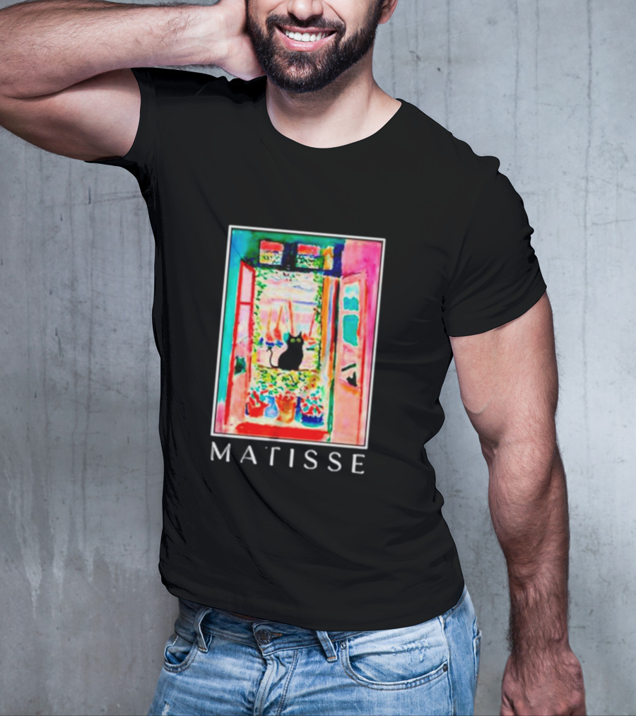 Matisse Open Window With Cat T-Shirt