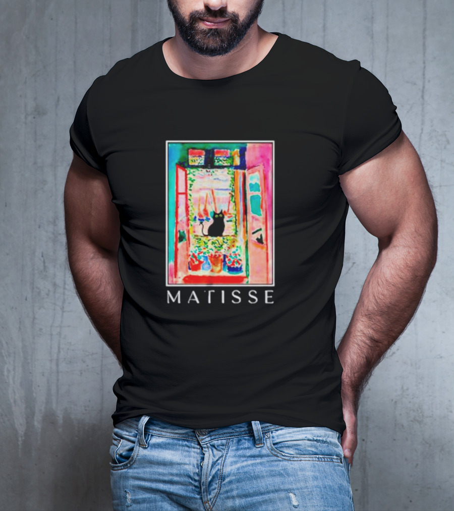 Matisse Open Window With Cat T-Shirt
