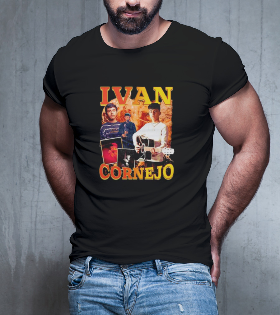 Ivan Cornejo Vintage Music Collage T-Shirt