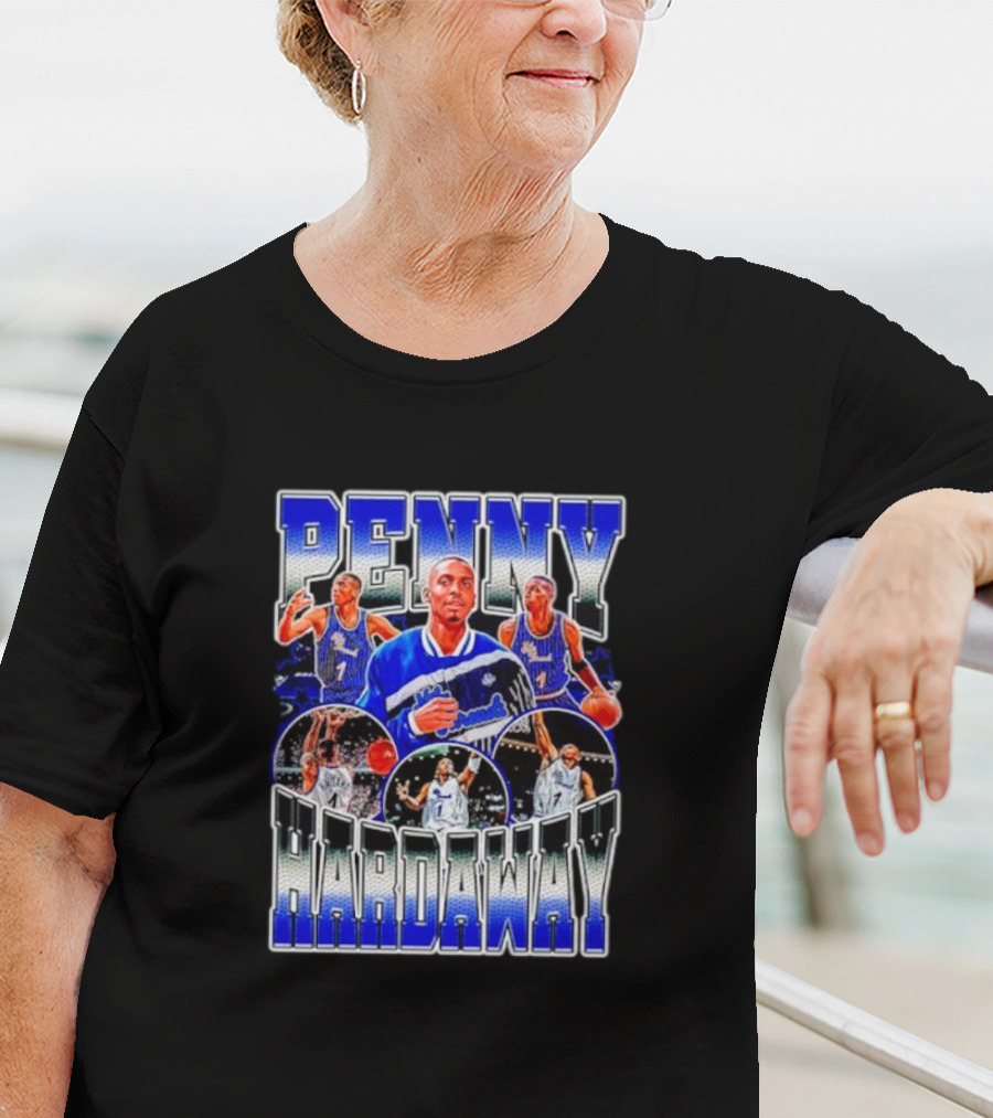 Penny Hardaway Orlando Magic Basketball Legend Retro Collection T-Shirt