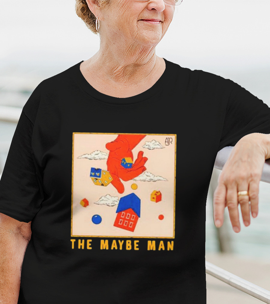 The Maybe Man Floating Houses And Clouds AJR T-Shirt