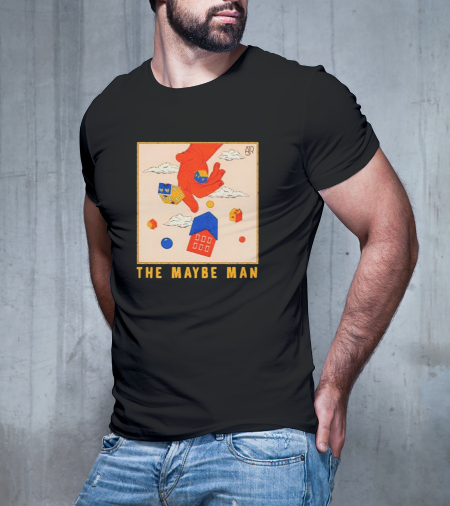 The Maybe Man Floating Houses And Clouds AJR T-Shirt