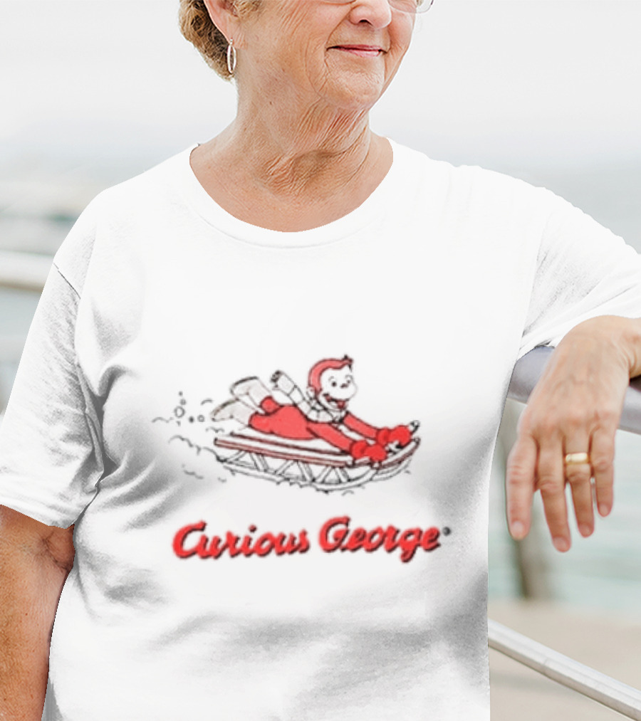 Curious George Sledding Adventure T-Shirt