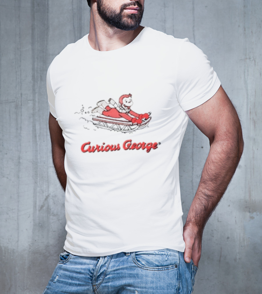 Curious George Sledding Adventure T-Shirt
