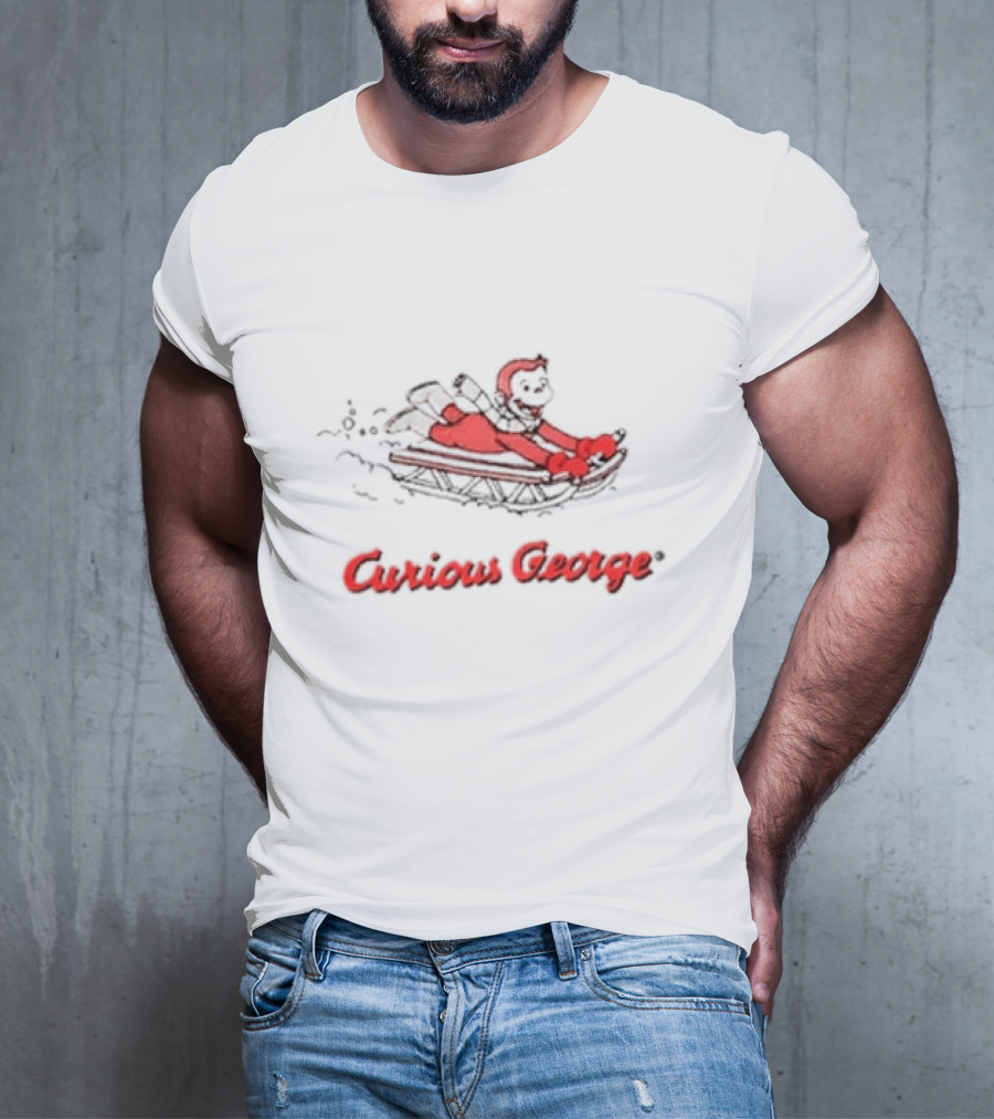 Curious George Sledding Adventure T-Shirt