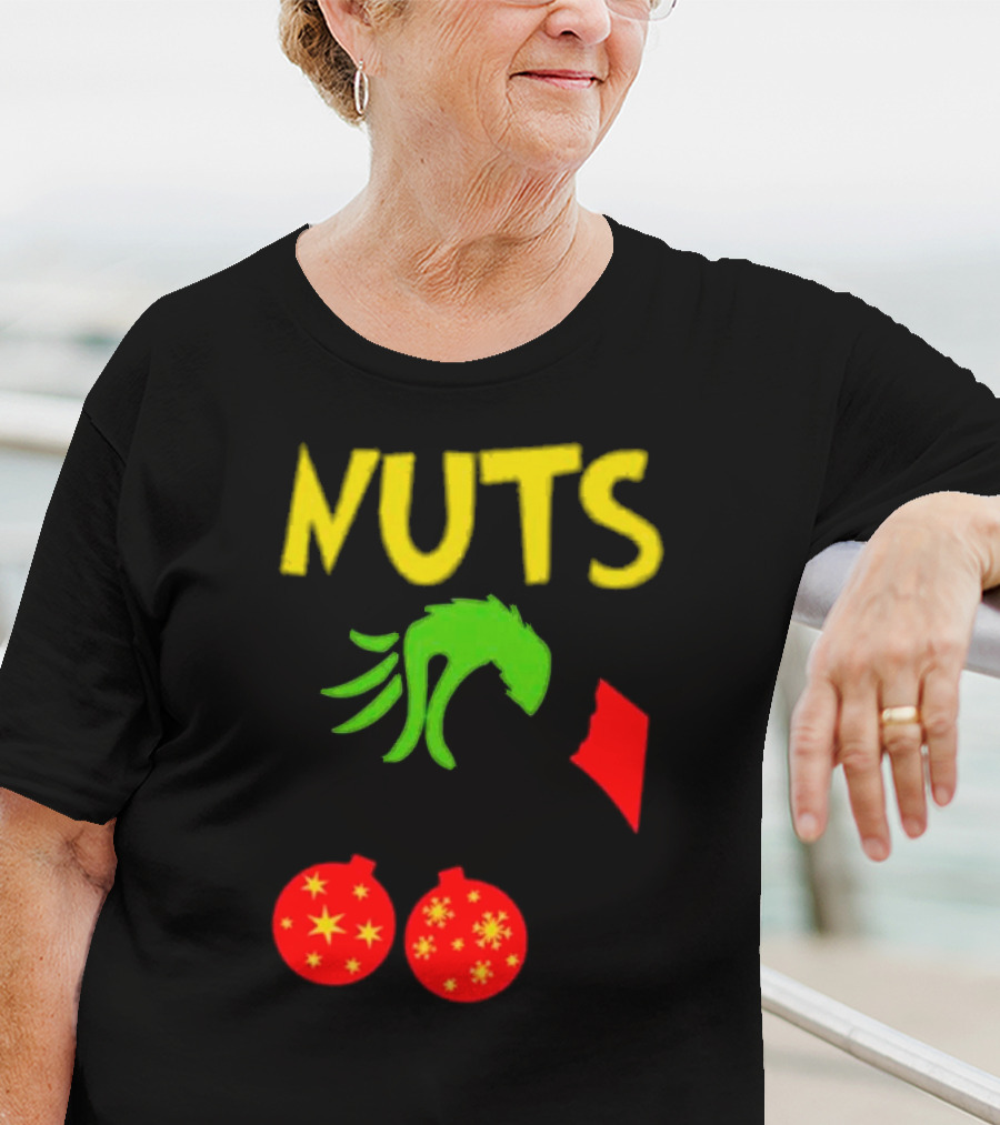 Nuts Grinch Christmas Couples Baby T-Shirt