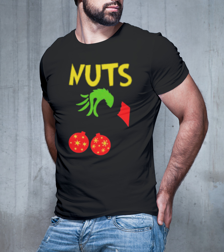 Nuts Grinch Christmas Couples Baby T-Shirt